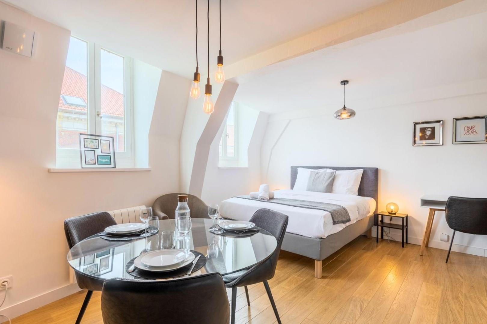 Vieux Lille - Beautiful Neat And Bright Apartment Eksteriør bilde